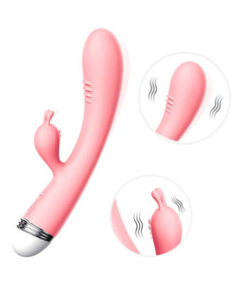 Vibromasseur Rabbit rose vintage 10 vitesse USB 